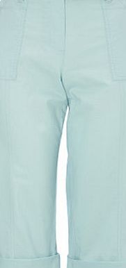 Bhs Mint Belted Cotton Crop, mint 2207691678