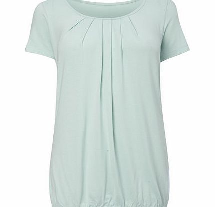 Bhs Mint Bubble Hem Jersey Top, mint 9022818942
