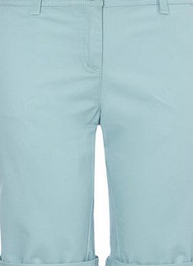 Bhs Mint Cotton Twill Knee Short, mint 2207811678