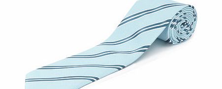 Mint Green Club Stripe Tie, Green BR66D03GGRN