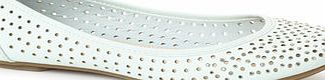 Bhs Mint Pretty Stud Ballerina Pumps, mint 2845498942