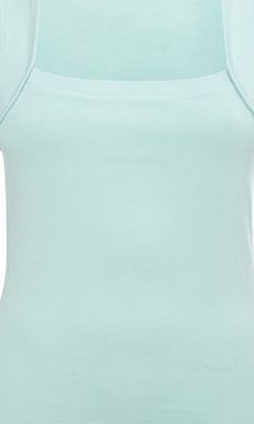 Bhs Mint Square Neck Vest, mint 2424008942