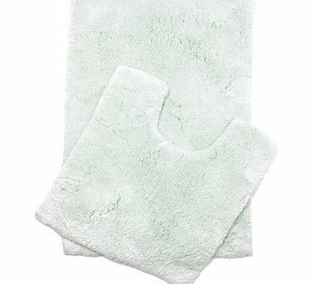 Mint Ultimate bath and pedestal mats range, mint