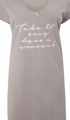 Bhs Mocha Take It Easy Sleep T, mocha 733771071