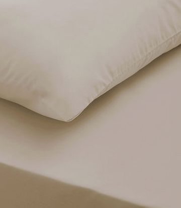 Bhs Mocha Ultrasoft Fitted Sheet, mocha 1893971071