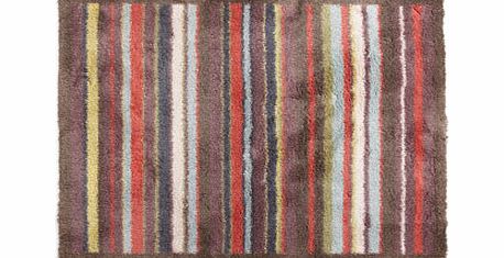 Bhs Multi Stripe Hug Rug Doormat, multi 30905199530