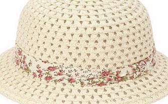 Bhs Natural Braid Cloche Hat, natural 6610640438