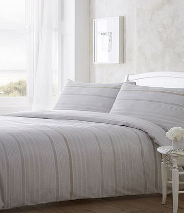 Bhs Natural Brooklyn Stripe Seersucker, natural