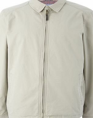 Bhs Natural Cream Shirt Collar Harrington Jacket,