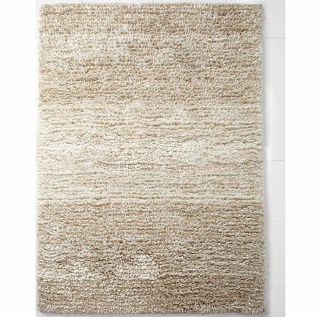 Natural soft ombre non slip bath mat, natural