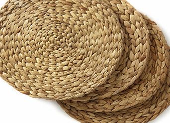 Bhs Natural Water Hyacinth Set of 4 Placemats,