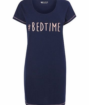 Bhs Navy #Bedtime Sleep T, navy 733510249
