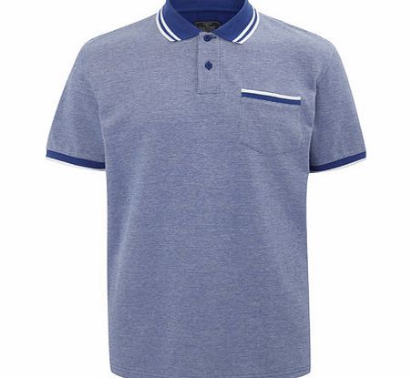 Navy Birdseye Polo Shirt, Blue BR52P32GNVY