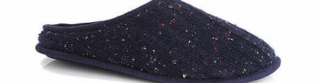 Bhs Navy Cable Mule Slippers, Blue BR62M04FNVY