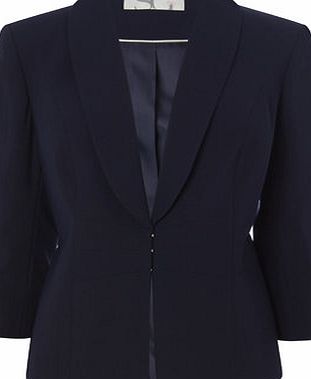 Bhs Navy Drapey Suit Jacket, navy 366080249