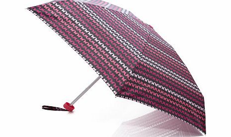 Bhs Navy Multi Butterfly Ditsy Mini Flat Umbrella,
