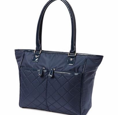 Bhs Navy Nylon Shopper Bag, navy 3119630249