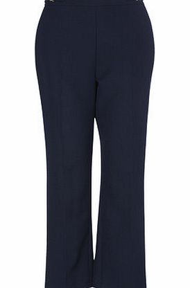 Bhs Navy Profile Petite Snaffle Trouser, navy