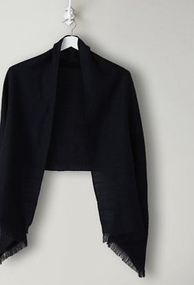 Bhs Navy Textured Pashmina, navy 6611050249