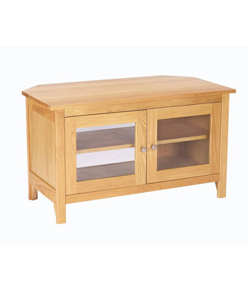 bhs Nimbus glazed corner tv cabinet