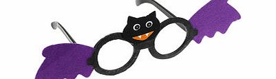 Bhs Novelty Halloween Bat Glasses, purple 12176390924