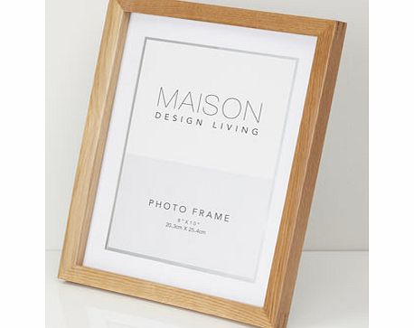 Bhs Oak Photo Frame 8x10, light wood 30911080450