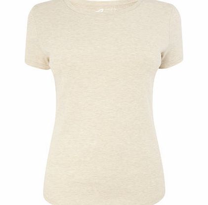 Bhs Oatmeal Crew Neck Top, oatmeal marl 2424171112