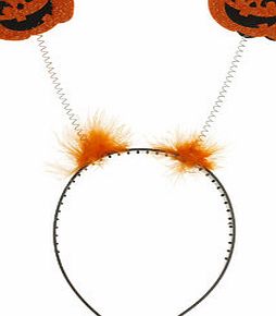 Bhs Older Girls Pumpkin Deely Headband, orange