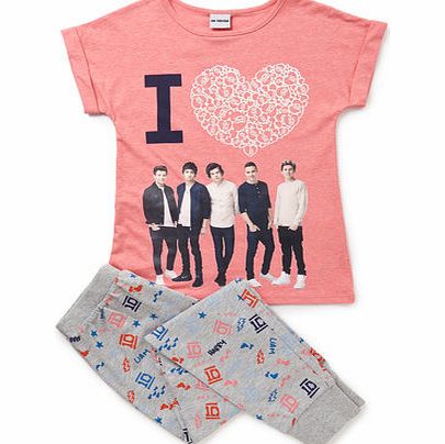 Bhs One Direction Pyjamas, grey multi 8881525273