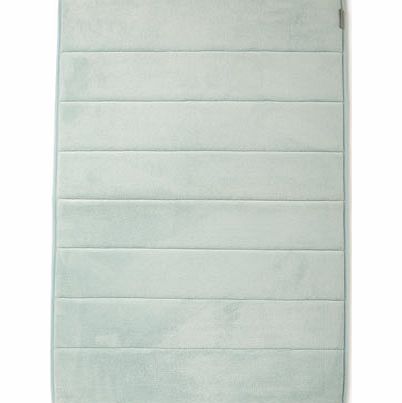 Pale Blue Memory foam mat large, pale blue