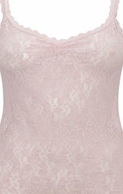 Bhs Pale Pink Lace Vest, pale pink 4803723511