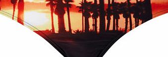 Bhs Palm Print Bikini Bottoms, black/multi 276930164