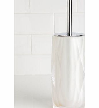 Pearl Faceted Resin Toilet Brush, pearl 1923780405