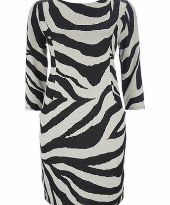 Bhs Petite Cream Jacquard Dress, cream 12033900005