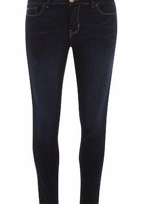 Bhs Petite Indigo Washed Bailey Jeans, blue
