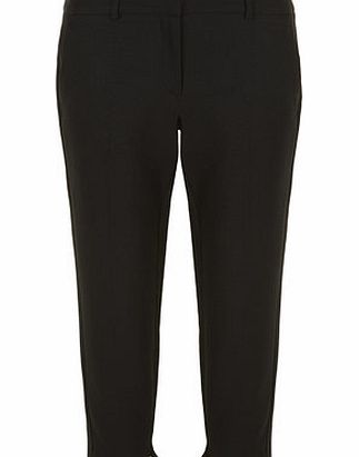 Bhs Petite Pique Ankle Trousers, black 19126818513
