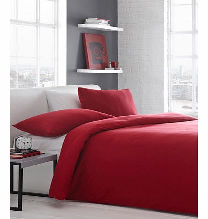 Plain Jersey Bedding, Cranberry 1851344347