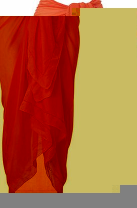 Plain Orange Sarong, orange 205544796