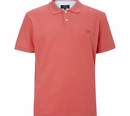 Bhs Plain Pique Polo, Pink BR52P02GPNK