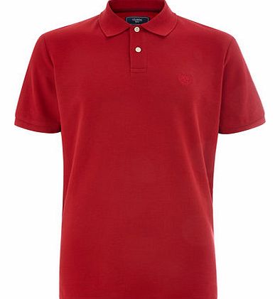 Bhs Plain Red Polo Shirt, Red BR52P01FRED