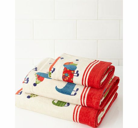 Bhs Printed chestnut dog towel range, chestnut