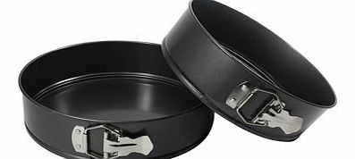 Pro Chef Set of 2 Spring Form Cake Pans 7`` & 8