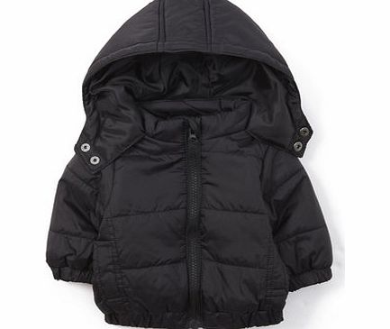 Bhs Pumpkin Patch Boys Black Puffer Jacket, black