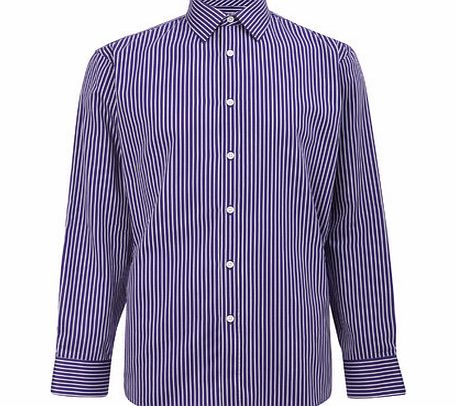 Bhs Purple Bold Stripe Shirt, Purple BR66C05FPUR