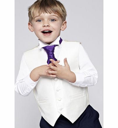 Bhs Purple Satin Cravat, purple 6505770924