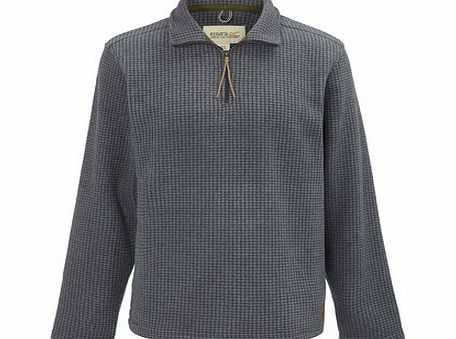 Bhs Regatta Half Zip Neck Fleece Top, Grey BR54F03FGRY