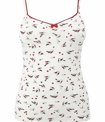 Bhs Robin Print Christmas Vest, robin 4805118851