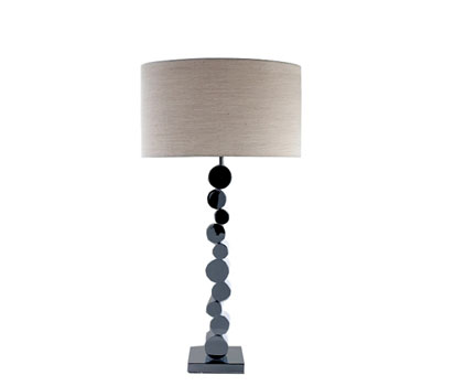 bhs Rolla table lamp - Gunmetal