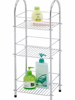 Bhs Sabichi 3 tier storage unit, chrome 1941770409
