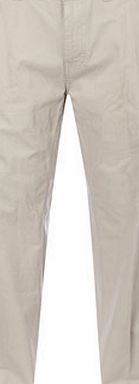 Bhs Sailcloth Lightweight Cargo Trousers, Cream